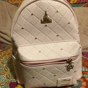 Rare Blush Disney Princess Loungefly Backpack